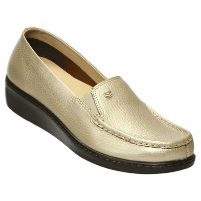 Calzado Casual de Cuero para Mujer R&oacute;mulo Ref 2117 Metal Arena | Calzado C&oacute;modo y Ergon&oacute;mico | Tus Pasos Bogot&aacute;